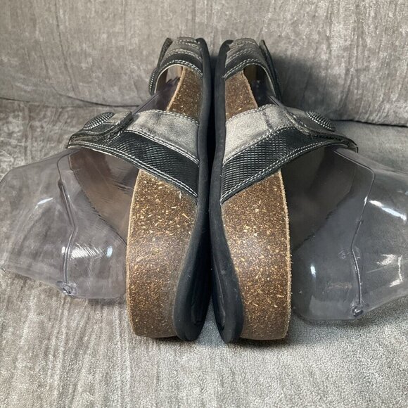 Abeo Barbara B.I.O. System Sandals Womens 10 N Neutral Footbed Beige Leather - Picture 6 of 12